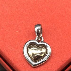RETIRED James Avery True Love Heart Pendant